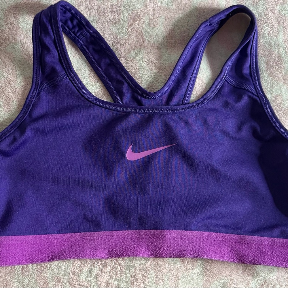 Nike Women's Vibrant Purple Sports Bra